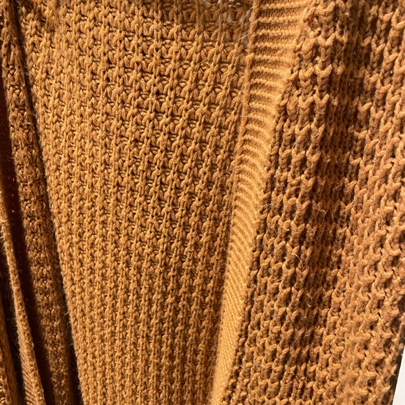 Rust Cardigan Sweater - Picture 3 of 3